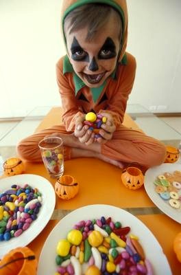 Child with Candy