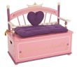 Levels Of Discovery Princess Toy Box Bench