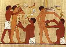 Circumcision in Ancient Egypt.