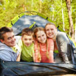 family camping adventure